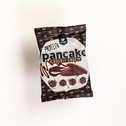 Go Fitness 12 Protein Pancakes - High Protein Snack, Freshly Baked & Extremely Delicious - Protein Bar Alternative with 10 g Protein Per Pancake (Double Chocolate)